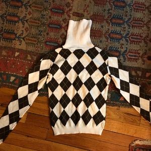 XS Burberry Argyle Sweater